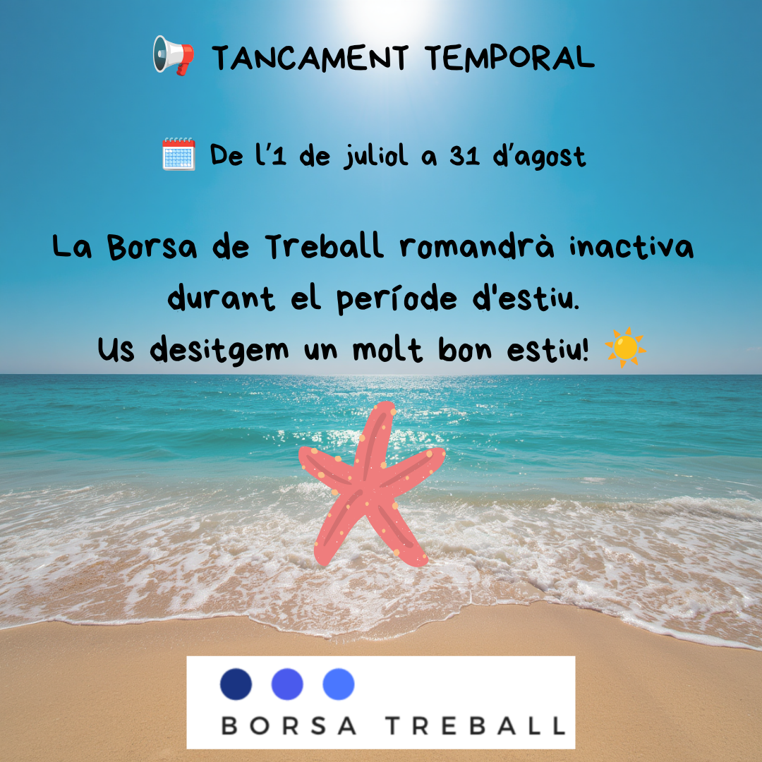 TANCAMENT TEMPORAL
