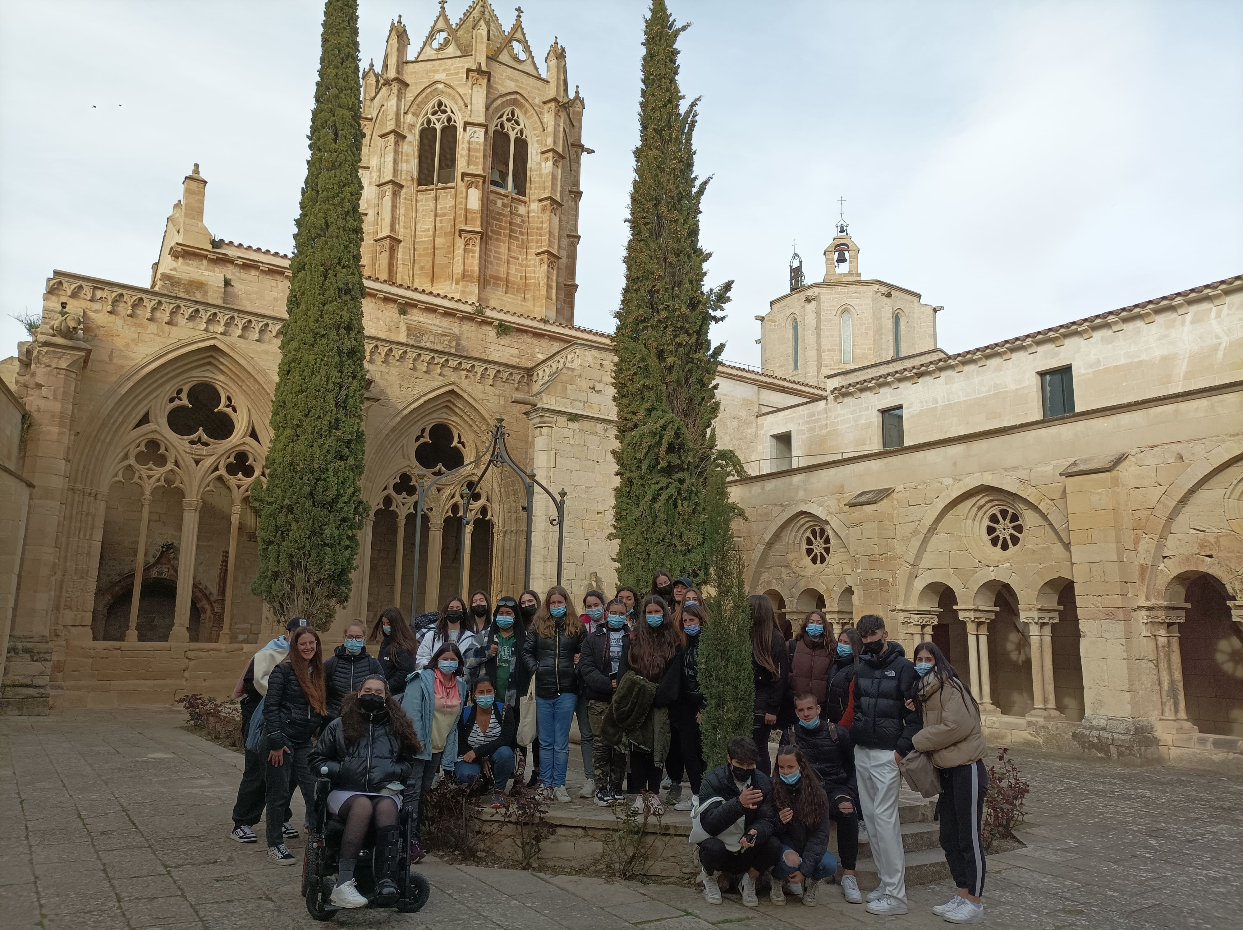 Visita a Vallbona de les Monges