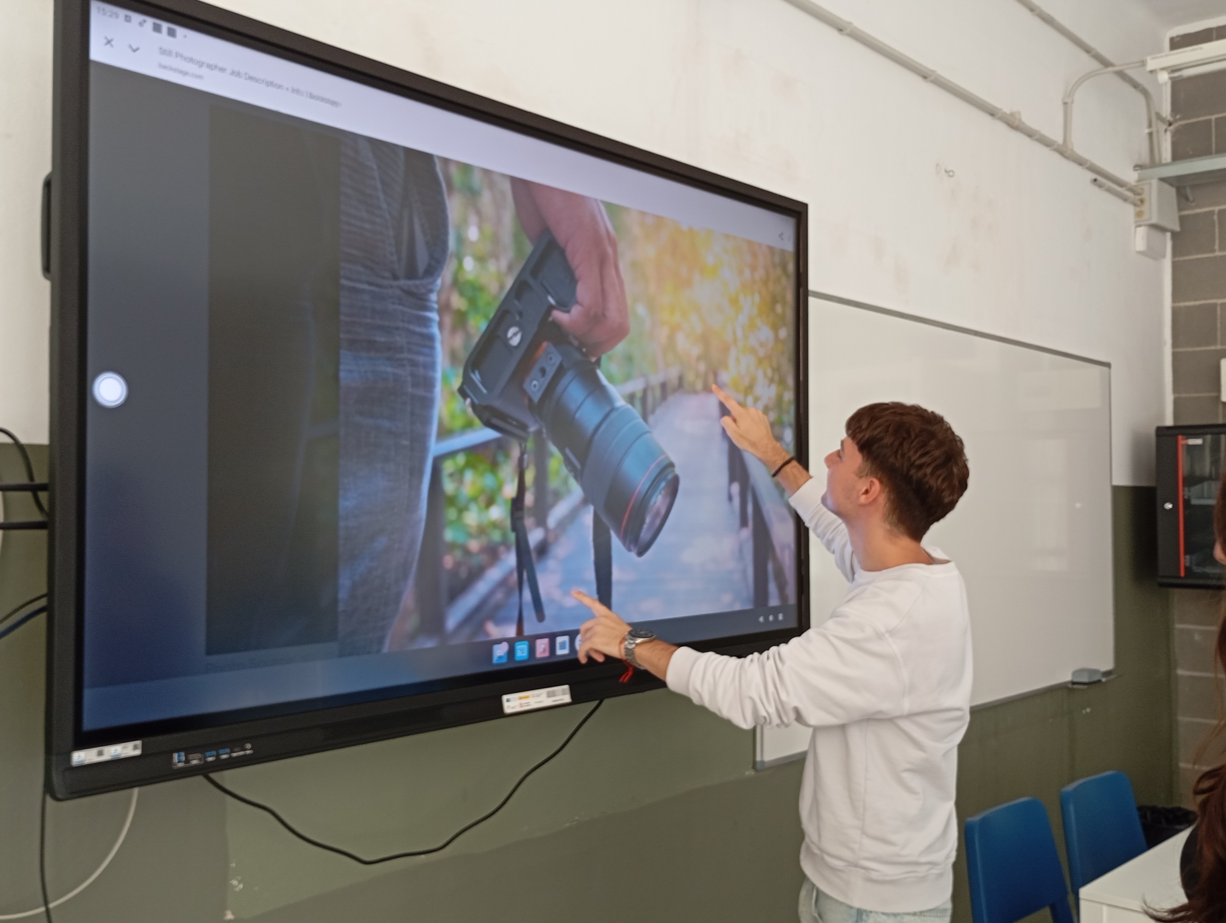 Fotografia Corporativa a l'Empresa Simulada Fotografia Corporativa a l'Empresa Simulada