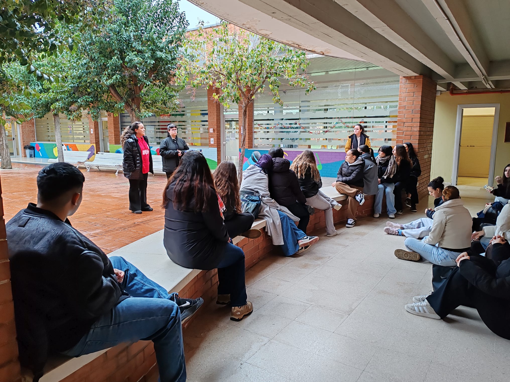 Visita formativa al Centre Cívic de Torreforta Visita formativa al Centre Cívic de Torreforta
