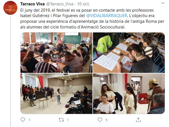 L'Institut a Tarraco Viva