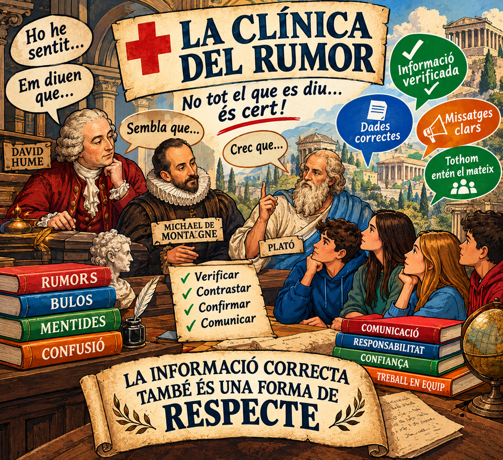 Dinàmica contra rumors al Cicle d'Educació Infantil Dinàmica contra rumors al Cicle d'Educació Infantil